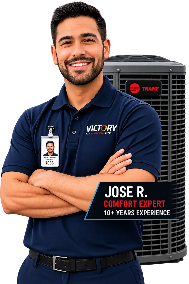 Jose R., Victory Heating & Air Comfort Expert with 10+ years experience